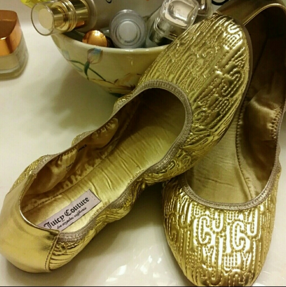 Juicy couture Quilted Ballet Flats